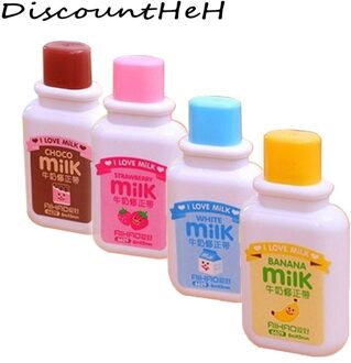 1 Stks 6 m Leuke Melk Correctie Tape Materiaal Escolar Kawaii Briefpapier Kantoor Schoolbenodigdheden Papelaria Kleur Willekeurige