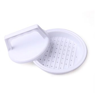 1 stks DIY Hamburger Vlees Druk Tool Patty Makers Vlees Hamburger Maker Mold Food-Grade Plastic Keuken Hamburger Pers hamburger Maker