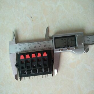 1 stks milieubescherming WP10-11 clip twee rij 10 pins positie clip audio clip clamp terminal LED lamp veroudering clip test clip