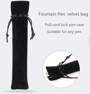 1 stks Mode Vulpen Roller Pen Potlood Tassen Leather Case Pouch Zak Voor 1 Pennen