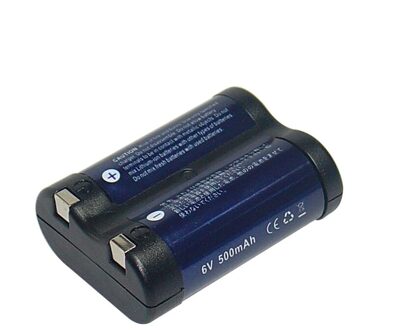 1 Stks/partij 2CR5 Film Machine Gewijd Oplaadbare Batterij En Oplader, Film Camera 6V Batterij + Lader Set 2CR5 zwart accu