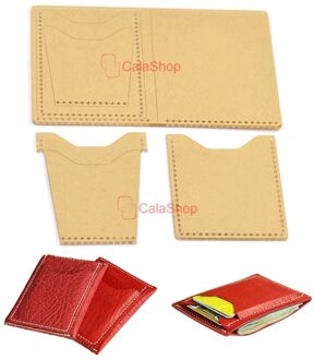 1 Stks/partij Acryl Portemonnee Lederen Template Model Voor Thuis Handwerk Leer Craft Patroon Gereedschap Accessoire Purse DIY WT913