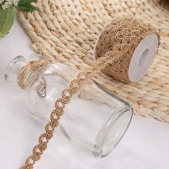 1 Stks/partij Handgemaakte Jute Touw Diy Naaien Macrame Koord Wedding Christmas Party Groen Blad Thuis Textiel Decoratie Ambachten Hennep Touwen 2 length 7meters