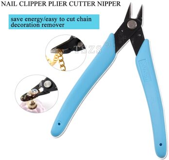 1 Stks/partij Nail Decoraties Remover Clipper Tang Cutter Nipper Manicure Nail Art Tool