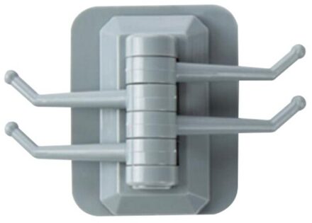 1 stks/partij Rotatie ABS Wandmontage Badkamer Haken Doek Handdoek Hanger, Blauw/Wit/Koffie