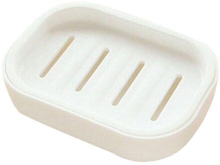 1 stks Plastic Zeepbakje Plastic Badkamer Creatieve Dubbele Aftappen Zeep Holder antislip Zeepkist