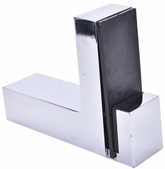 1 STKS praktische Verstelbare Rechthoek Glasklem Plank Houder Beugel Glas Hout Planken Big Size 128g