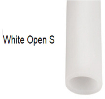 1 Stks/set Vinger Teen Protector Siliconen Gel Cover Cap Pijnbestrijding Voorkomen Blaren Likdoorns Nail Gereedschap Voetverzorging Teen sepa open wit S