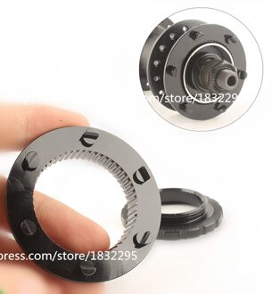 1 stks XT/DT Fiets Schijfrem Center Lock Adapter Schijfremrotor Adapter voor 6 Bolt Rotors om Centerlock Hubs