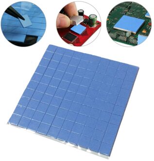 1 stuk 100x100x1mm GPU CPU Chip Heatsink Cool Thermische Geleidende Siliconen Pad CPU Heatsink Cooling geleidende Siliconen Pad