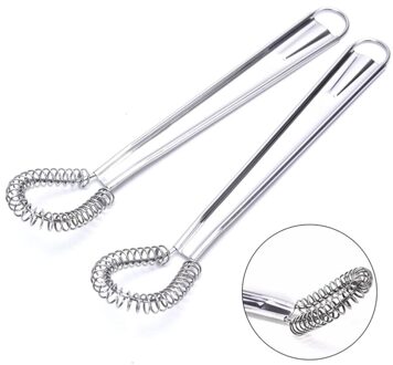 1 Stuk 20Cm Rvs Magic Hand Held Lente Garde Mini Keuken Eieren Sauzen Mixer