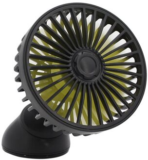 1 Stuk 360 Rotating Mini Elektrische 5V Zuig Auto Fan Enkele Kop Koeling Air stijl B