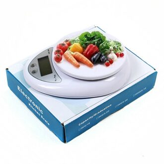 1 Stuk 5Kg 5000G 1G Lcd Digital Kitchen Voedsel Dieet Postal Schaal Elektronische Gewicht Bench Weegschaal meetinstrument
