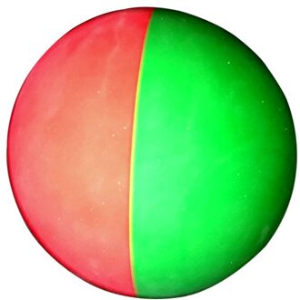 1 Stuk 6Cm Bi-Kleur Racquet Bal Squash Lage Snelheid Rubber Hollow Squash Bal Training Concurrentie Hoge Elasticiteit willekeurige Kleur