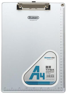 1 stuk A4 31.5x22.5 cm Aluminium Klembord voor Papier School Kantoorbenodigdheden Supplies