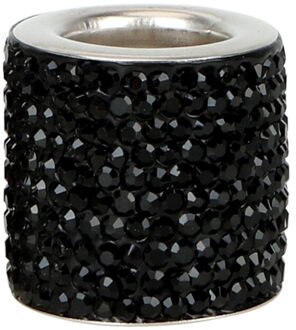 1 stuk Autostoel Hoofdsteun Kraag Decor Auto Interieur Mouldings Strass Auto-styling Zetel Staaf Diamanten Ring Bling Icy crystal zwart