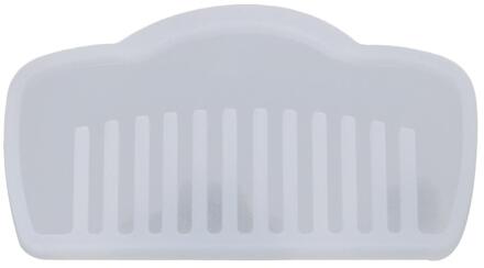 1 Stuk Diy Clear Silicone Voor Kam Mal Voor Epoxyhars Met Echte Bloem Handgemaakte Sieraden Gereedschap Hars Mallen Voor sieraden