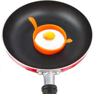 1 Stuk Ei mold afgeronde vorm siliconen Kids Shaper zon gebakken eieren koken leuke