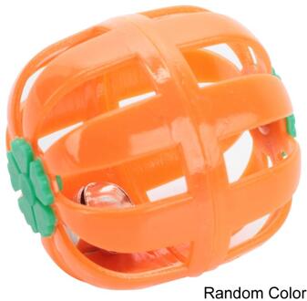 1 Stuk Kat Speelgoed Holle Plastic Kat Chase Bal Speelgoed Kitten Play Bal Met Bel Grappige Huisdier Chase Training ballen Katten Supplies