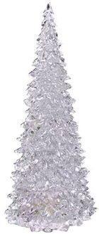 1 Stuk Kerstboom Kleurrijke Led Acryl Nachtlampje Kerst Decoratie Kerst Decoratie Natal Decoração Casa 7.5cm