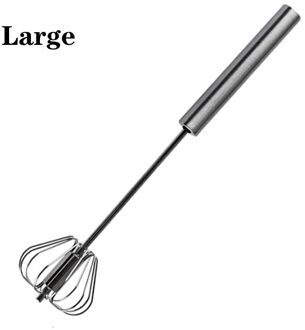 1 Stuk Melk Drank Koffie Blender Semi-Automatische Ei Beater Foamer Foam Handvat Blender Praktische Keuken Koken Tool G5H2101 groot