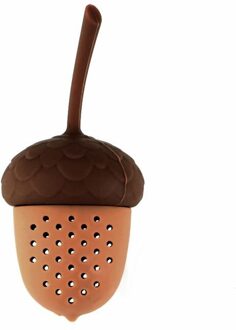 1 Stuk Mini Dennenappel Siliconen Theezeefje Losse Herbal Spice Zetgroep Filter Diffuser Creatieve Bar Gereedschap Keuken Accessoires