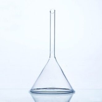 1 Stuk/pak 90Mm Glas Driehoekige Trechter Laboratorium Apparatuur