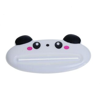 1 stuk Plastic Cartoon Tandpasta Dispenser Cleanser Squeezer Extruder Badkamer Accessoires Piggy/Kikker/Beer/Panda 9x4.1cm