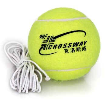1 Stuk Professionele Tennis Ballen Training Partner Rebound Praktijk Bal Met 3.8M Elastisch Touw Rubberen Bal Voor Beginner