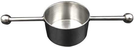 1 Stuk Ronde Schacht Whiskey Maatbeker Wijn 30Ml Cocktail Bar Jigger Voor Keuken En Bar