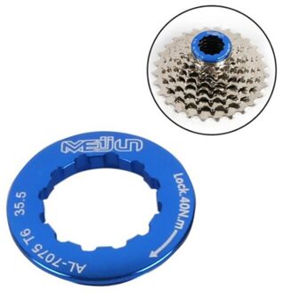1 Stuk Super Licht Aluminium Mountainbike Road Fiets Racing Vliegwiel Cover Slotplaatje Lock Ring Fiets Onderdelen