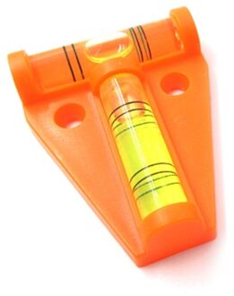 1 Stuk T Type Waterpas Meting Instrument Driehoekige Plastic Niveau Indicator T-Type Waterpas Bubble Shell A1