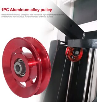 1 Stuk Universele Aluminium Lager Katrol Wiel Gym Fitness Training Sport Lifting Apparatuur Deel