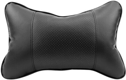 1 stuk Universele Auto Hoofdsteun Nekkussen Autostoel Kussens Accessoires voor Back Head Rest Neksteun Kussen zwart