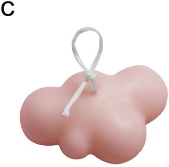 1 Stuk Van 3d Drie-Dimensionale Cloud Kaars Home Decoratie Decoratie Smaakloos Ins Handgemaakte Stijl Koreaanse