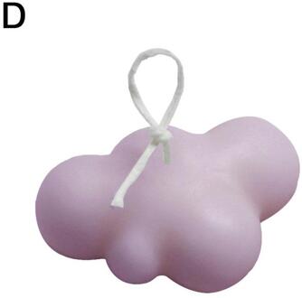 1 Stuk Van 3d Drie-Dimensionale Cloud Kaars Home Decoratie Decoratie Smaakloos Ins Handgemaakte Stijl Koreaanse
