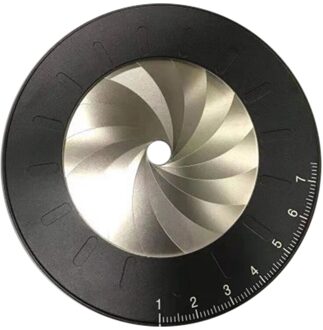1 Stuk Van 4.9 Instainless Staal Tekening Tool Meten Heerser Ronde Math Verstelbare Cirkel Tekening Tool Rotary Meten