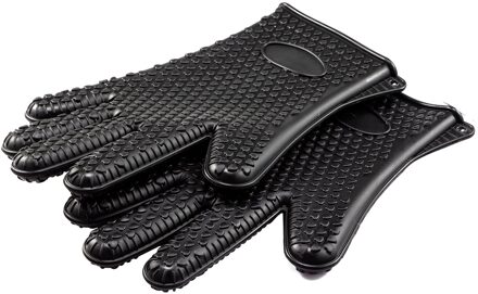 1 Stuk Van Food-Grade Siliconen Handschoenen Hittebestendig Warmte-Isolatie Anti-Brandwonden Magnetron Gebakken vijf-Vinger Handschoenen