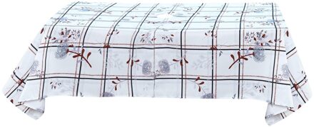 1 Stuk Van Waterdichte Tafelkleed Eettafel Cover Bruiloft Decoratie Outdoor Rits Tafelkleed Tafelkleed Met Paraplu Gat Zilver