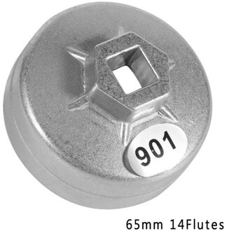1 Stuk Zeer Nuttig Olie Raster Filter Behuizing Tool Remover Cap Wrench 14 Fluiten 65 Mm-14 P Aluminium voor Lexus Toyota