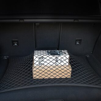 1 Stuk Zwarte Kofferbak Netto Pocket Opslag Platte Stand Netto Opslag Netto 61*78Cm