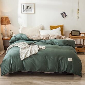 1 Stuks 100% Katoen Bed Set Dekbedovertrek/Dekbedovertrek/Trooster Cover Maat 120*200/180*220/200*230/220*240Cm 200X230cm(1 stk)