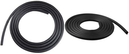1 Stuks Auto Motor Deur Afdichting Weer Strip Hollow 157 Inch 4M & 1 Set Deur Seal Kit, ultimate Ruisonderdrukking Rubber