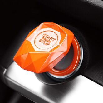 1 Stuks Auto Motor Start Knop Cover Contactslot Vervangen Bescherming Cover Sticker Decor Drukknop Decoratie Auto Interieur 5