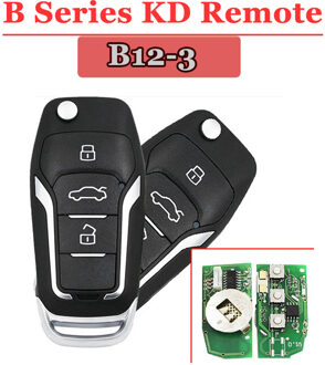 (1 Stuks) b12 3 Button Universele Afstandsbediening Sleutel Voor KD900 KD900 + KD200 URG200 Mini Kd Keydiy Afstandsbediening