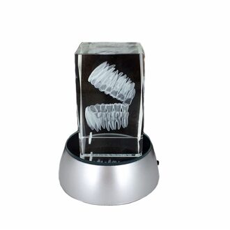 1 Stuks Dental Artware Tanden Model Tandarts Kristal Model Creatieve Handwerk Artikel