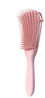 1 Stuks Detangling Borstel Voor Krullend Haar Antislip Rubber Octopus Haar Borstel Kam Hoofdhuid Massage Borstels Badkamer Accessoires A 08