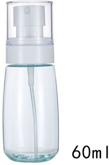 1 Stuks Draagbare Siliconen Hervulbare Fles Lege Reizen Verpakking Druk Voor Lotion Shampoo Cosmetische Squeeze Containers 60ml