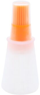 1 Stuks Draagbare Siliconen Olie Fles Met Borstel Grill Olie Borstels Vloeibare Olie Gebak Keuken Bakken Bbq Gereedschap Keuken Gereedschap voor Bbq