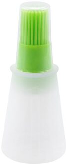 1 Stuks Draagbare Siliconen Olie Fles Met Borstel Grill Olie Borstels Vloeibare Olie Gebak Keuken Bakken Bbq Gereedschap Keuken Gereedschap voor Bbq